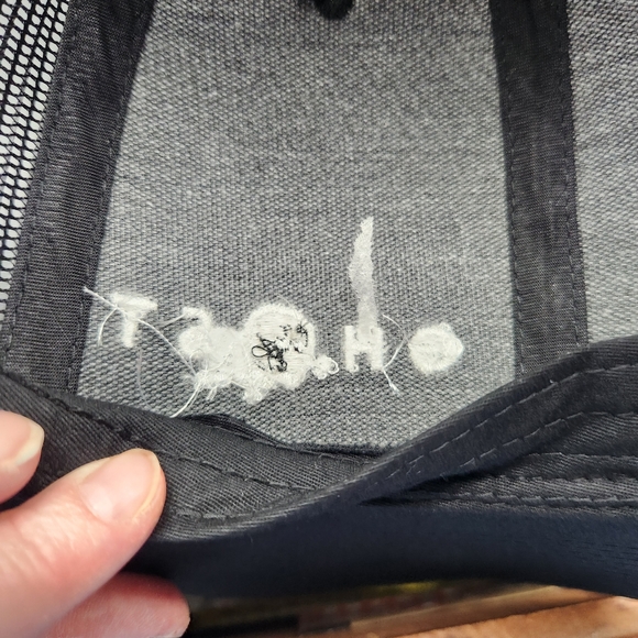 New Richardson Style -112 Black Adjustable Snapback Ghost Cap - Picture 12 of 13